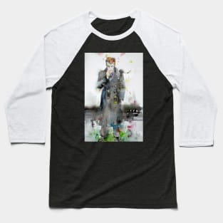 JAMES DEAN watercolor portrait .3 Baseball T-Shirt